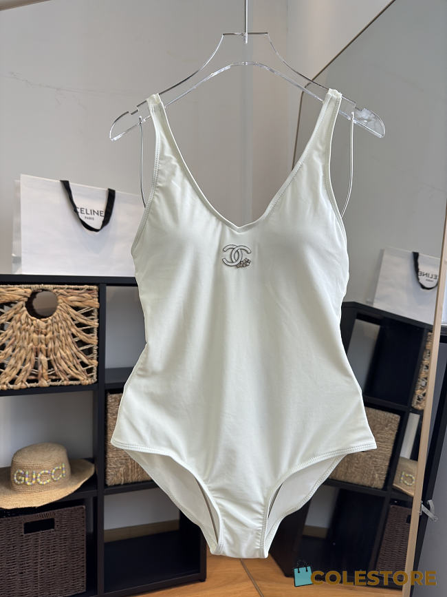 Colestore Chanel Swimwear   Synthetic  White - 1