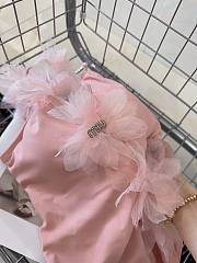 Colestore Miu Miu Rroba Plazhi Pink Swimsuit - 6