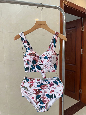 Colestore Gucci Floral Bikinis Set