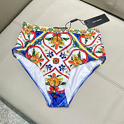 Colestore Dolce & Gabbana Ruffled-Edge Printed Two-Piece Swimming Suit  - 6