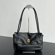 	 Colestore Bottega Veneta Madison in Black 27x16x6cm - 1