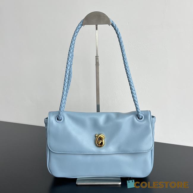 Colestore Bottega Veneta Madison in Baby Blue 27x16x6cm - 1