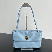 Colestore Bottega Veneta Madison in Baby Blue 27x16x6cm - 1
