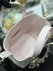 Colestore Dior Small Dior Toujours Vertical Tote Bag Charm Light Pink 18.5 x 18.5 x 12 cm - 6