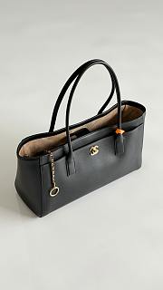 Colestore Chanel Small Tote   Calfskin & Gold-Tone Metal  Black 20x39x13cm - 3