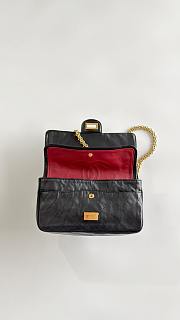 Colestore Chanel Handbag 2.55   Sheepskin & Gold-plated metal  Black 16x24x7.5cm - 2