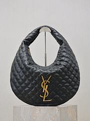 Colestore YSL Saint Laurent ICARE hobo in quilted nappa in Black 44×30×7cm - 1