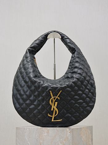 Colestore YSL Saint Laurent ICARE hobo in quilted nappa in Black 44×30×7cm