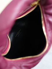 Colestore YSL  Saint Laurent ICARINO in quilted nappa in Deep Fuchsia 17×13×3cm - 2