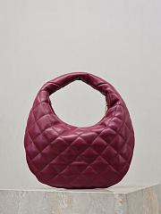 Colestore YSL  Saint Laurent ICARINO in quilted nappa in Deep Fuchsia 17×13×3cm - 5