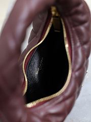Colestore YSL Saint Laurent ICARINO mini in quilted nappa in Bordeaux 19x12x5cm - 6