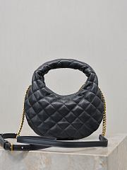Colestore YSL Saint Laurent ICARINO mini in quilted nappa in Black 19x12x5cm - 5