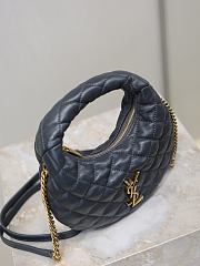 Colestore YSL Saint Laurent ICARINO mini in quilted nappa in Black 19x12x5cm - 4
