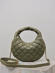 Colestore YSL Saint Laurent ICARINO mini in quilted nappa in Strong Moss  19x12x5cm - 5