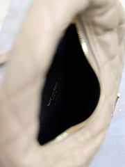 Colestore YSL Saint Laurent ICARINO mini in quilted nappa in Dark Beige 19x12x5cm - 5