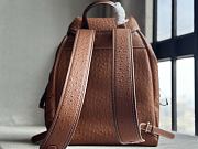 Colestore Louis Vuitton Montsouris Cargo Backpack Brown Ostrich 40 x 17 x 34cm - 5