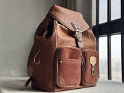 Colestore Louis Vuitton Montsouris Cargo Backpack Brown Ostrich 40 x 17 x 34cm - 6