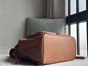 Colestore Louis Vuitton Montsouris Cargo Backpack Brown Ostrich 40 x 17 x 34cm - 3