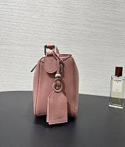 Colestore Loewe Small Featherlight Puzzle Bag in Nappa Lambskin Blush 24x10.5x16.5cm - 3
