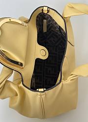 Colestore Fendi Spy Small Leather Yellow 32x12x18cm - 3