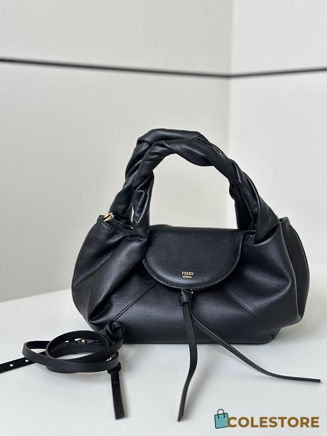 Colestore Fendi Spy Small Leather Black 32x12x18cm - 1