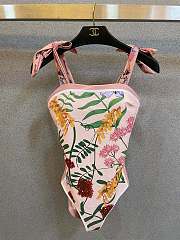 Colestore Gucci Botanical Print One‑Piece Swimsuit  - 1