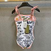 Colestore Gucci Botanical Print One‑Piece Swimsuit  - 5