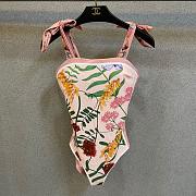Colestore Gucci Botanical Print One‑Piece Swimsuit  - 4