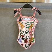 Colestore Gucci Botanical Print One‑Piece Swimsuit  - 2