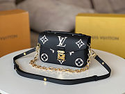 Colestore Louis Vuitton Pochette Métis East West in Noir Beige M46596 21.5x13.5x6cm - 4