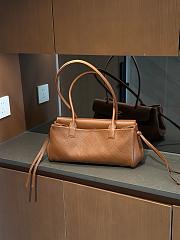 Colestore Chanel SMALL SHOPPING BAG   Grained Calfskin & Gold-Tone Metal Brown  15 x 30.5 x 11.5cm - 6
