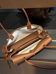 Colestore Chanel SMALL SHOPPING BAG   Grained Calfskin & Gold-Tone Metal Brown  15 x 30.5 x 11.5cm - 4