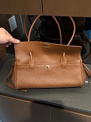 Colestore Chanel SMALL SHOPPING BAG   Grained Calfskin & Gold-Tone Metal Brown  15 x 30.5 x 11.5cm - 5