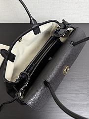 Colestore Chanel SMALL SHOPPING BAG   Grained Calfskin & Gold-Tone Metal Black  15 x 30.5 x 11.5cm - 2