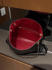Colestore Chanel SHOPPING BAG   Lambskin & Gold-Tone Metal Black 29x40x9cm - 5