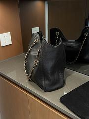 Colestore Chanel SHOPPING BAG Grained Calfskin & Gold-Tone Metal  Black 25x32x12cm - 6