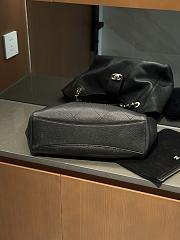 Colestore Chanel SHOPPING BAG Grained Calfskin & Gold-Tone Metal  Black 25x32x12cm - 5