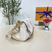 Colestore Louis Vuitton Favorite Bicolor Monogram Empreinte Leather White/Pink 24x14x9cm - 6