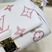Colestore Louis Vuitton Favorite Bicolor Monogram Empreinte Leather White/Pink 24x14x9cm - 3