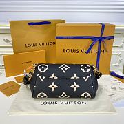 Colestore Louis Vuitton Favorite Bicolor Monogram Empreinte Leather Black/Beige 24x14x9cm - 6