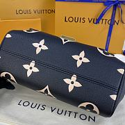 Colestore Louis Vuitton Favorite Bicolor Monogram Empreinte Leather Black/Beige 24x14x9cm - 4