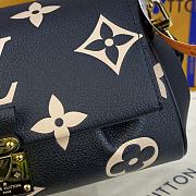 Colestore Louis Vuitton Favorite Bicolor Monogram Empreinte Leather Black/Beige 24x14x9cm - 2