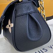 Colestore Louis Vuitton Favorite Bicolor Monogram Empreinte Leather Black/Beige 24x14x9cm - 3