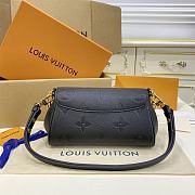 Colestore  Louis Vuitton Favorite Monogram Empreinte Leather Black 24x14x9cm - 5