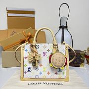 Colestore Louis Vuitton LV x TM Onthego PM Multicolor/White M27580 25x11.5x19cm - 1