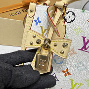 Colestore Louis Vuitton LV x TM Onthego PM Multicolor/White M27580 25x11.5x19cm - 2