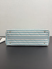 Colestore Chanel Deauville Tote Bag In Baby Blue 46x25x13cm - 6