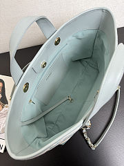 Colestore Chanel Deauville Tote Bag In Baby Blue 46x25x13cm - 2