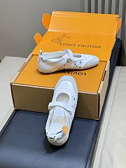 Colestore  Louis Vuitton LV x TM  Sneakerina Mary Jane White - 5