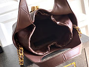 Colestore Chanel Small shopping bag   Calfskin and Gold-Plated Metal  Dark Brown  27.5 x 21 x 10cm - 4